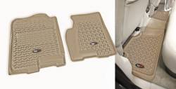 Rugged Ridge 83989.02 Floor Liners Kit Tan Chevrolet & GMC Fullsize Pickup/SUV