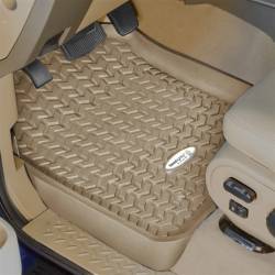 Rugged Ridge - Rugged Ridge TL-83902.01 Front Floor Liners Tan Tread Lightly Ford F150 Pickup - Image 1