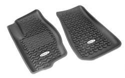 Rugged Ridge TL-12920.30 Front Floor Liners Black Tread Lightly