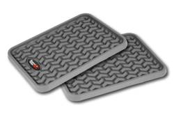 Rugged Ridge - Rugged Ridge 84950.01 Floor Liner Rear Gray Universal - Image 1