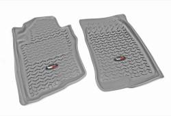Rugged Ridge 84905.10 Floor Liners Front Gray 05-13 for Pathfinder