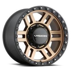 Vision Wheels 354 Manx 2 18x9 8x6.5 12mm Bronze Matte 354-8981BZBL12