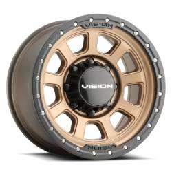 Vision Wheels 350 Ojos 17x9 5x5.0 -40mm Bronze Matte 350BL7973BZBR-40