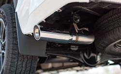 MagnaFlow Exhaust Products - MagnaFlow 35209 Single Polished Exhaust Tip 2.75" Inlet/3.5" Outlet Round - Image 2