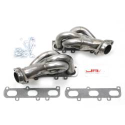 JBA Headers 1-5/8" Shorty Stainless Headers Raw 11-17 Mustang 3.7L 1618S