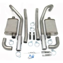 JBA Headers Split Rear 2.5" Header-Back Exhaust System 67-70 Mustang 40-2655