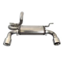 JBA Headers Split Rear 2.5" Axle-Back Exhaust System for Wrangler JL 30-1544