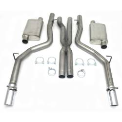 JBA Headers Split Rear 3" Cat-Back Exhaust System for 300/Charger 40-1601