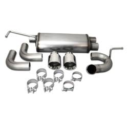 JBA Racing Headers - JBA Headers Split Rear 2.5" Axle-Back Exhaust System for Wrangler JK 30-1545 - Image 2