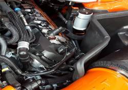 J&L Oil Separator 3.0 Driver Side Mounted Oil Separator Silver 3011D-C