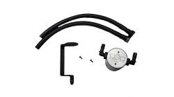 J&L Oil Separator 3.0 Passenger Side Mounted Oil Separator Silver 3083P-C