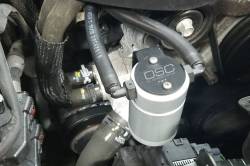 J&L Oil Separator Co - J&L Oil Separator 3.0 Passenger Side Mounted Oil Separator Silver 3083P-C - Image 2