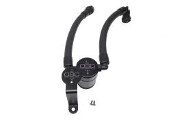 J&L Oil Separator Co - J&L Oil Separator 3.0 Passenger Side Mounted Oil Separator Black 3040P-B - Image 2