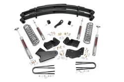 Rough Country Suspension Systems - Rough Country 48530 4" Suspension Lift Kit for 84-90 Ford Bronco II 4WD - Image 1