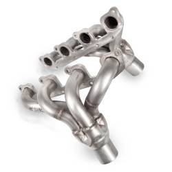 Stainless Works - Stainless Works HH354BHCD Hemi Headers 5.7 Blockhugger Center Dump - Image 1