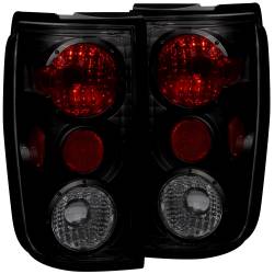 Anzo USA Chrome Euro Smoked Lens Taillight Set Ford Expedition 221184