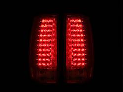 Anzo USA - Anzo USA 311140 Chrome LED Red/Clear Lens Taillight Set for Suburban/Tahoe/Yukon - Image 3