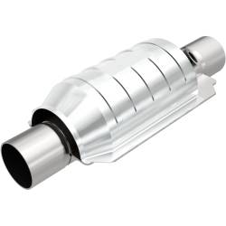 MagnaFlow Exhaust Products - MagnaFlow 53033 Universal Catalytic Converter 9"L x 4.375"W Round - Image 1