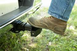 Dee Zee - Dee Zee DZ15302S Serrated Hitch Step Black Steel - Image 4