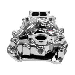 Edelbrock - Edelbrock 7561-CP RPM Air-Gap Intake Manifold Oval Port Chrome Plasma Finish - Image 3