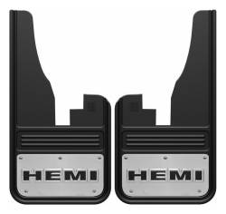 Gatorback 12"x23" Black Front Mud Flaps for Ram 1500 GB1223C09H