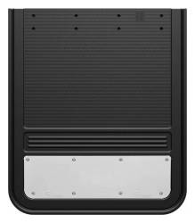 Gatorback - Gatorback 21"x24" Rear Dually Black Mud Flaps Blank Stainless GA2124SS - Image 1