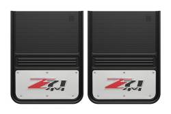 Gatorback - Gatorback 14"x18" Universal Black Mud Flaps Z-71 Logo GB1418Z71 - Image 1