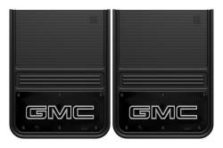 Gatorback - Gatorback 14"x18" Universal Black Mud Flaps GMC Logo GB1418GW-2 - Image 1