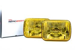 Morimoto - Morimoto LFRB110 Holley RetroBright LED Headlights Euro Yellow 5x7 Each - Image 2