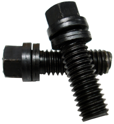 Proform - Proform 66756 Wedge-Locking Header Bolts Hex Head 3/8 Diam 1" Blk Oxide 16 Pcs - Image 2
