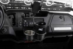 Rough Country Suspension Systems - Rough Country 2-in-1 Expanding Center Console Cup/Phone Holder Black J5054 - Image 6