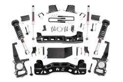 Rough Country Suspension Systems - Rough Country 59840 6" Suspension Lift Kit for 09-10 Ford F150 4WD - Image 1