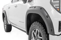 Rough Country Suspension Systems - Rough Country Pocket Fender Flares-Onyx Black 19-24 Sierra 1500 F-C11950A-GBA - Image 2