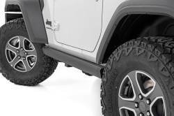 Rough Country Suspension Systems - Rough Country PSR61030 Power Running Boards Black for 18-26 Wrangler JL 2DR - Image 2