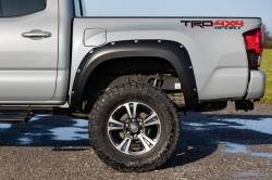 Rough Country Suspension Systems - Rough Country Pocket Fender Flares Black Onyx for 16-23 Tacoma F-T11621A-202 - Image 6