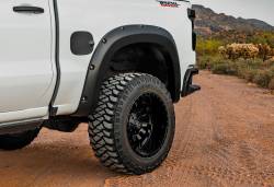 Rough Country Suspension Systems - Rough Country F-C12211-GBA Black Pocket Fender Flares for 22-26 Silverado 1500 - Image 4