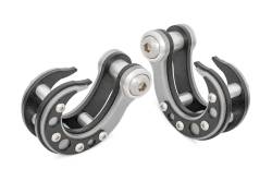 Rough Country Suspension Systems - Rough Country Universal Maui Tow Hooks Black Pair 99059 - Image 6