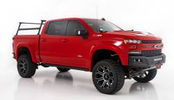 Rough Country Suspension Systems - Rough Country Aluminum Cargo Bed Rack Black 19-26 Silverado/Sierra 5.8' 10201 - Image 3