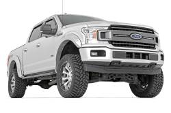 Rough Country Suspension Systems - Rough Country F-F315110 SF1 Fender Flares Black for 15-17 Ford F150 - Image 3