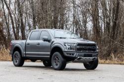 Rough Country Suspension Systems - Rough Country 71122A Bolt-On Front/Rear Caliper Covers Red for 12-20 Ford F150 - Image 2