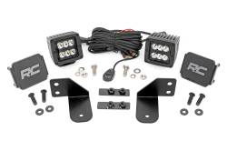 Rough Country Suspension Systems - Rough Country 93143 Rear Cab Mount 2" LED Pod Light Kit for Polaris Ranger - Image 1