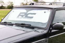 Rough Country Suspension Systems - Rough Country Foldable Reflective Windshield Sun Shade 51"x15" Silver 84103 - Image 6