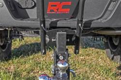 Rough Country Suspension Systems - Rough Country 2" Receiver Dual Flag Pole Holder Black 117500 - Image 6