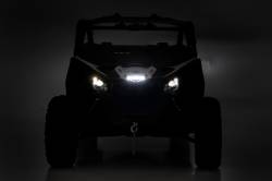 Rough Country Suspension Systems - Rough Country 97020 Hood Mount 6" LED Light Bar Kit for Can-Am Maverick X3 - Image 3
