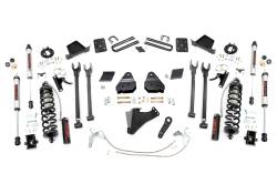 Rough Country Suspension Systems - Rough Country 56558 6" 4-Link Lift Kit for 11-14 F250 Super Duty Diesel 4WD - Image 1
