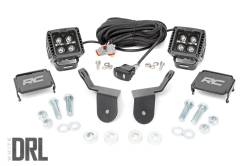 Rough Country Suspension Systems - Rough Country 92011 A-Pillar 2" LED Pod Ditch Light Kit for Honda Pioneer 1000 - Image 1