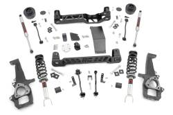 Rough Country Suspension Systems - Rough Country 33340 4" Suspension Lift Kit for 12-18 Ram 1500/Classic 4WD - Image 1