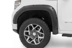 Rough Country Suspension Systems - Rough Country F-C11950A Black Pocket Fender Flares for 19-26 GMC Sierra 1500 - Image 4