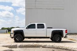 Rough Country Suspension Systems - Rough Country Pocket Fender Flares Black 07-13 Silverado 1500 F-C10714B - Image 3