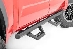 Rough Country Suspension Systems - Rough Country 71070 SRX2 Drop Step Nerf Bars Black for 22-25 Tundra CrewMax - Image 4